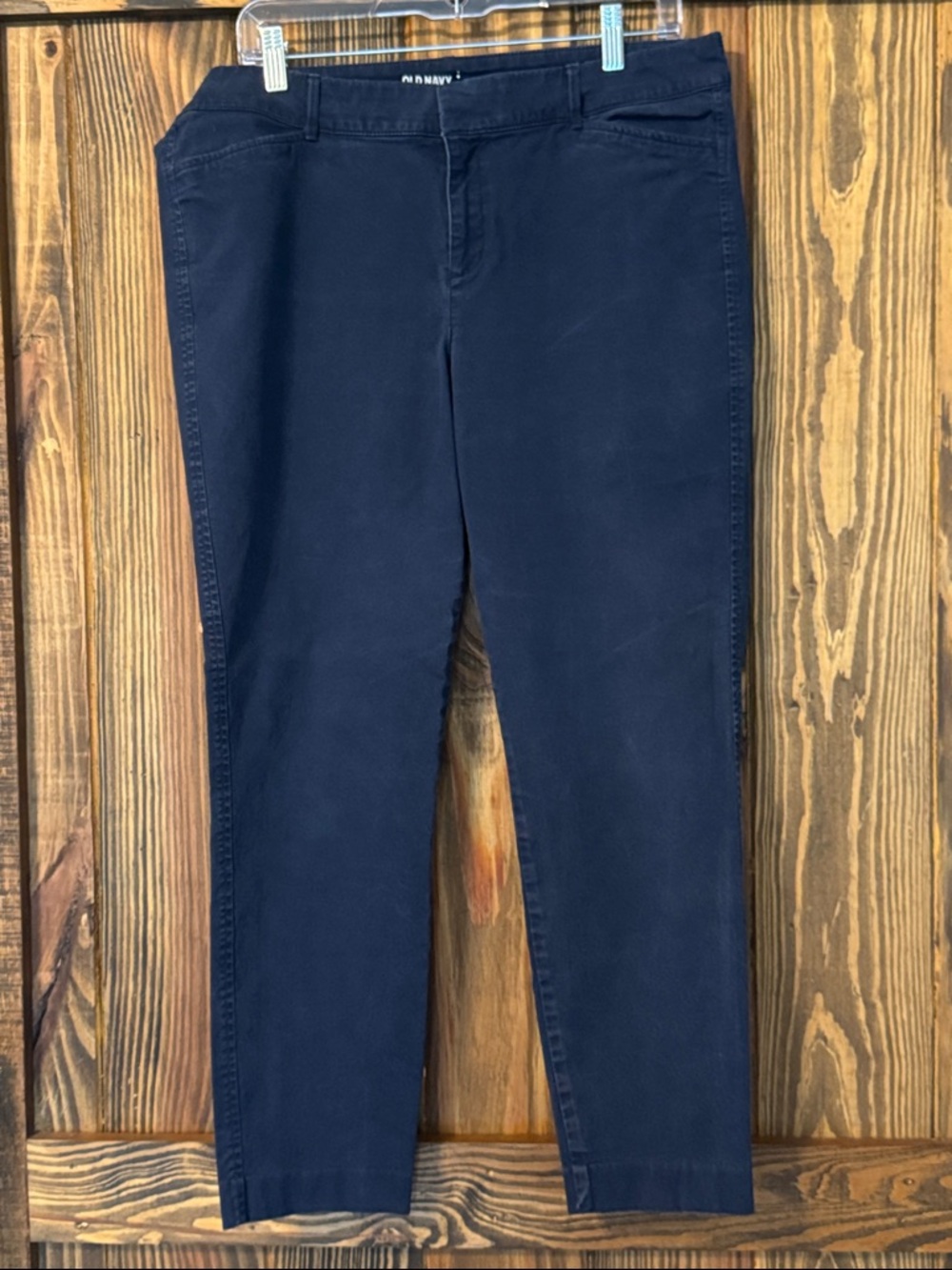 Old Navy Pixie Navy Blue Straight-Leg Pants